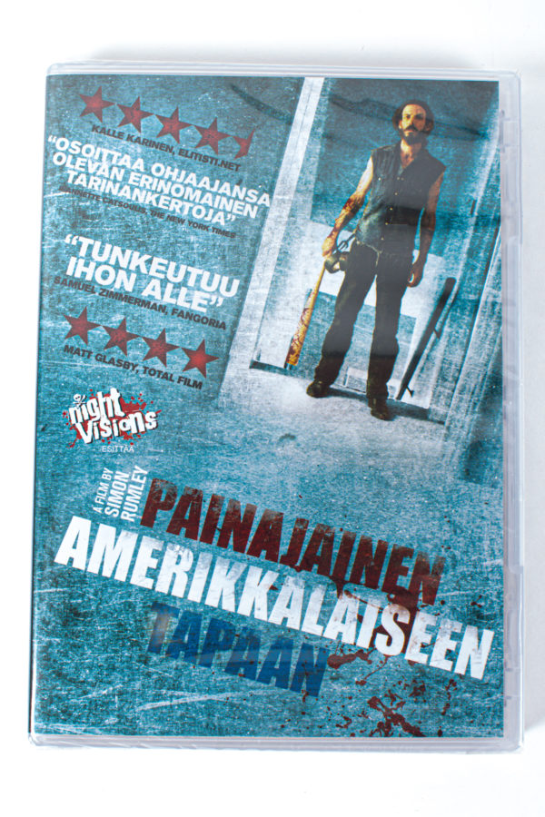 Painajainen Amerikkalaiseen Tapaan Simon Rumley DVD Turun Ekotori