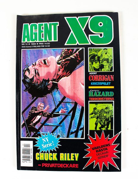 Agent x9 nr12 1989 - Kuva 1