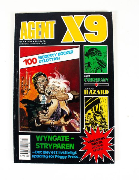 Agent x9 nr7 1989 - Kuva 1