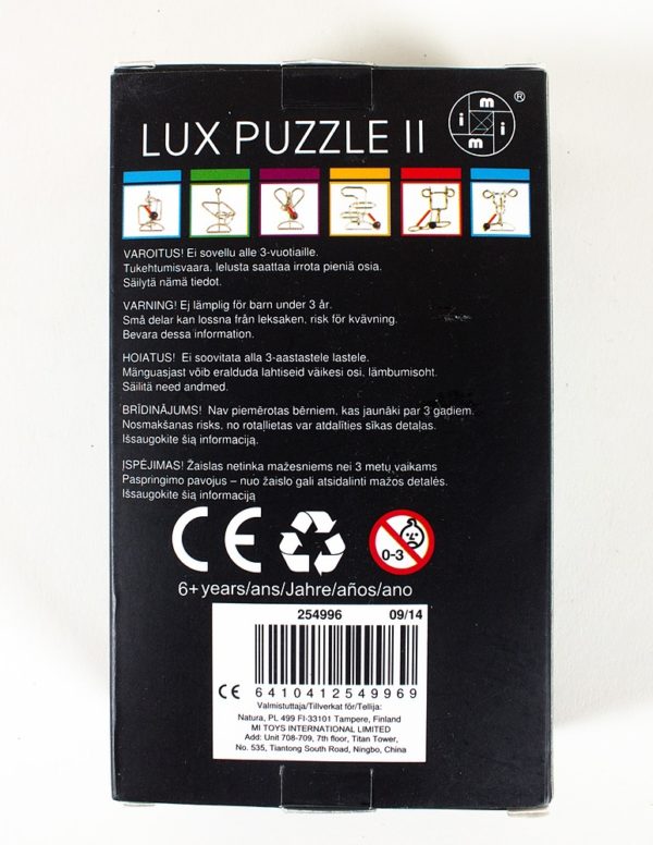Lux Puzzle 2 tekniikkapeli - Kuva 2