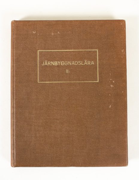 Järnbyggnadslära 2 - O.Linton - Kuva 1