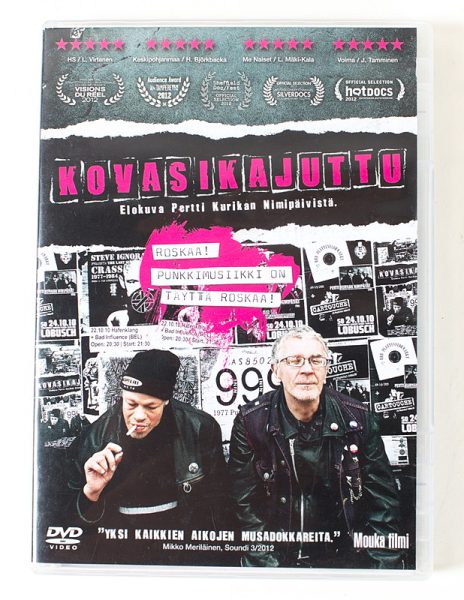 KOVASIKAJUTTU: Elokuva Pertti Kurikan Nimipäivistä DVD - Kuva 1