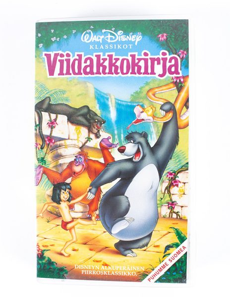 DISNEY Klassikot - Viidakkokirja VHS - Kuva 1