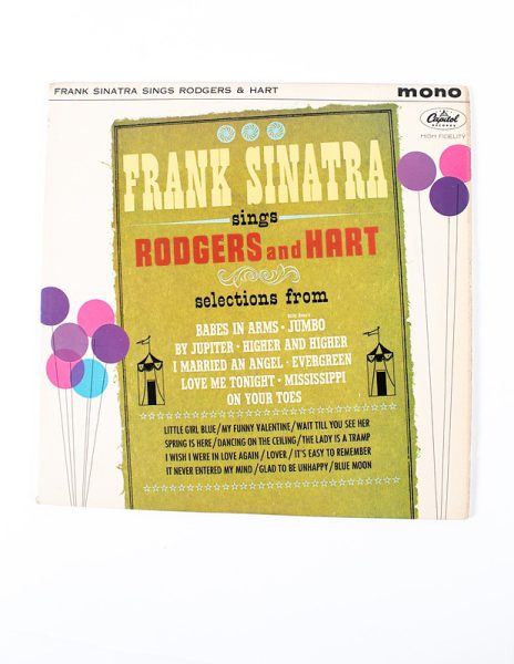 Frank Sinatra sings Rodgers and Hart Vinyylilevy - Kuva 1
