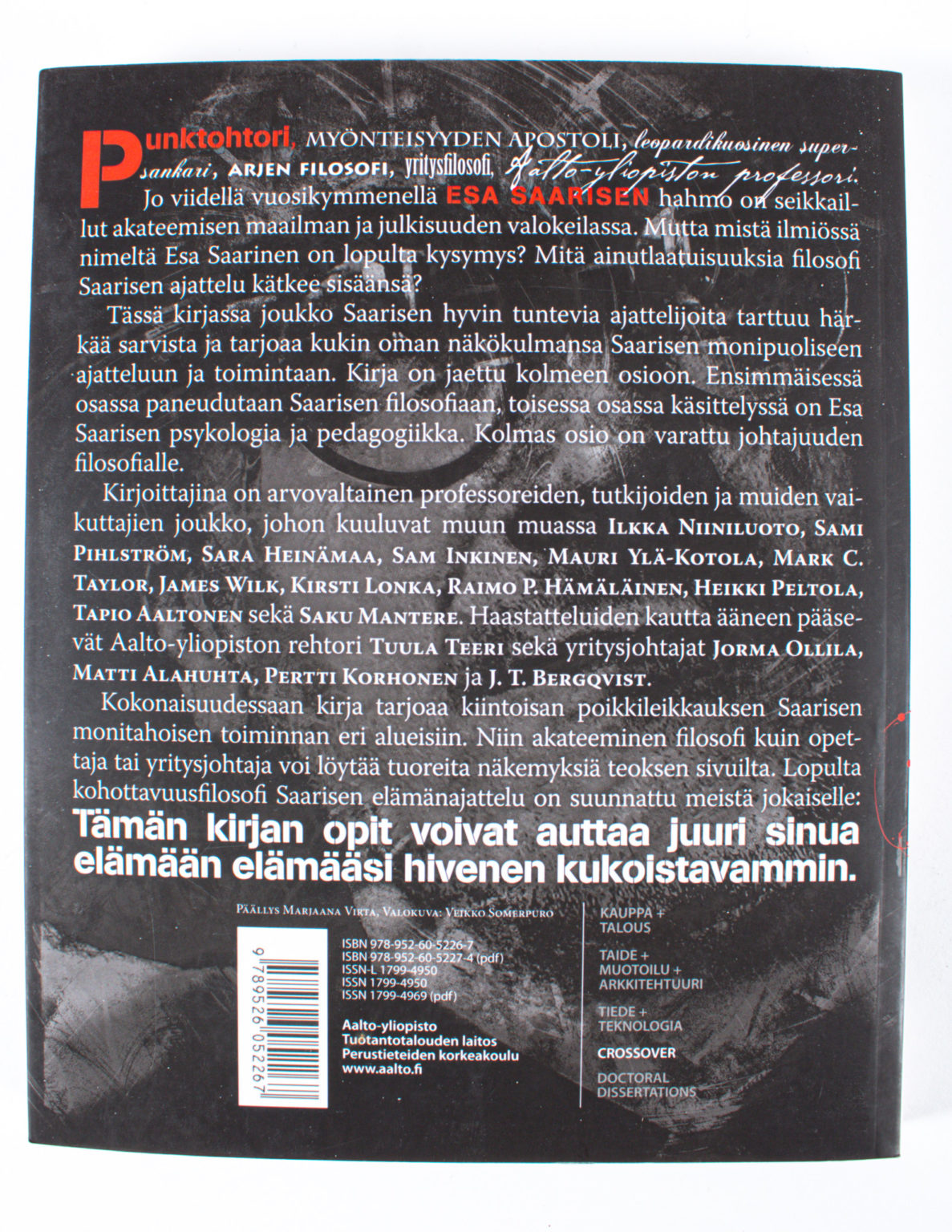 Esa Saarinen : elämän filosofi - Frank Martela & al. (toim.) - Image 2