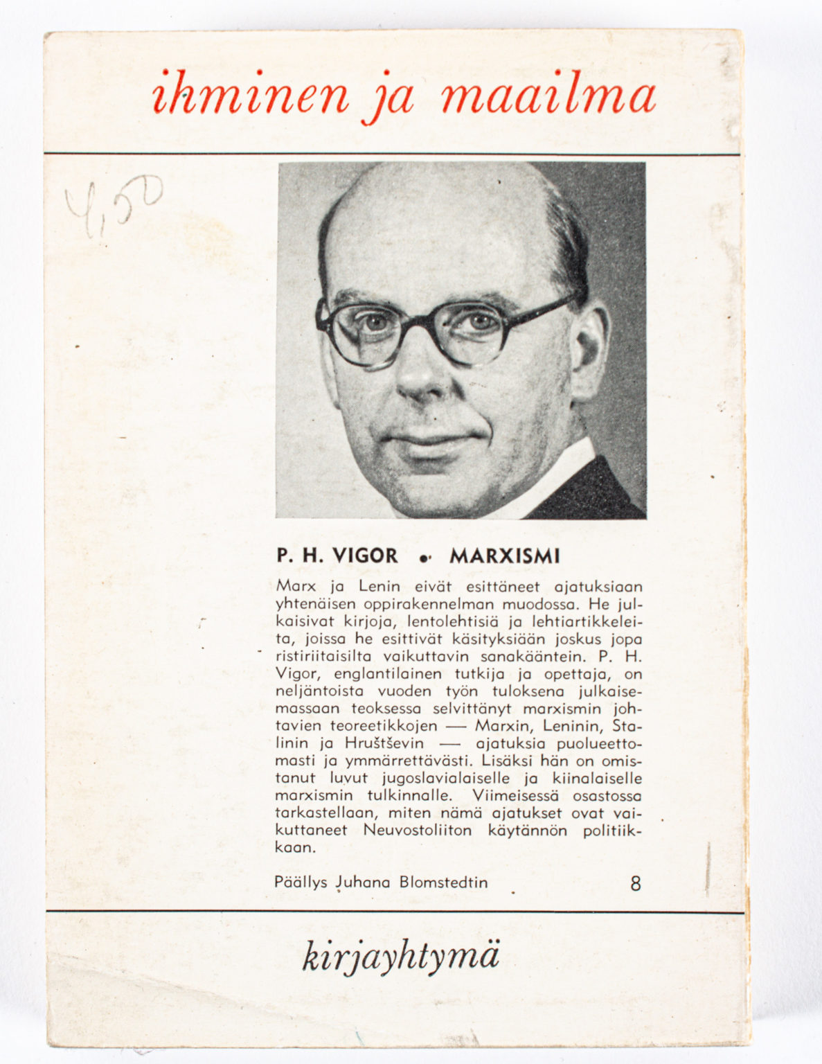 Marxismi - P. H. Vigor - Image 2