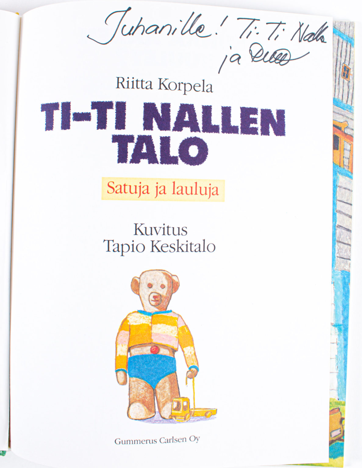Ti-Ti Nallen talo : satuja ja lauluja - Image 2
