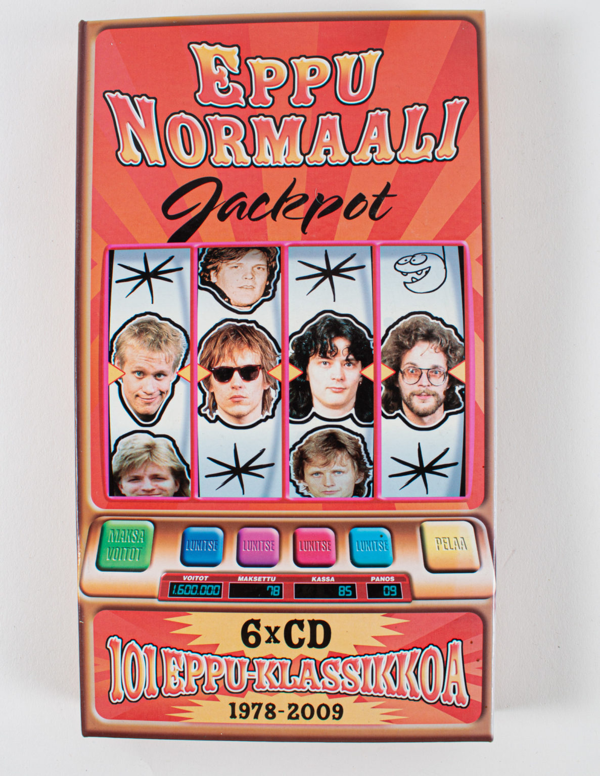 Eppu Normaali Jackpot - 101 Eppu-klassikkoa 1978 - 2009 6 CD boxi