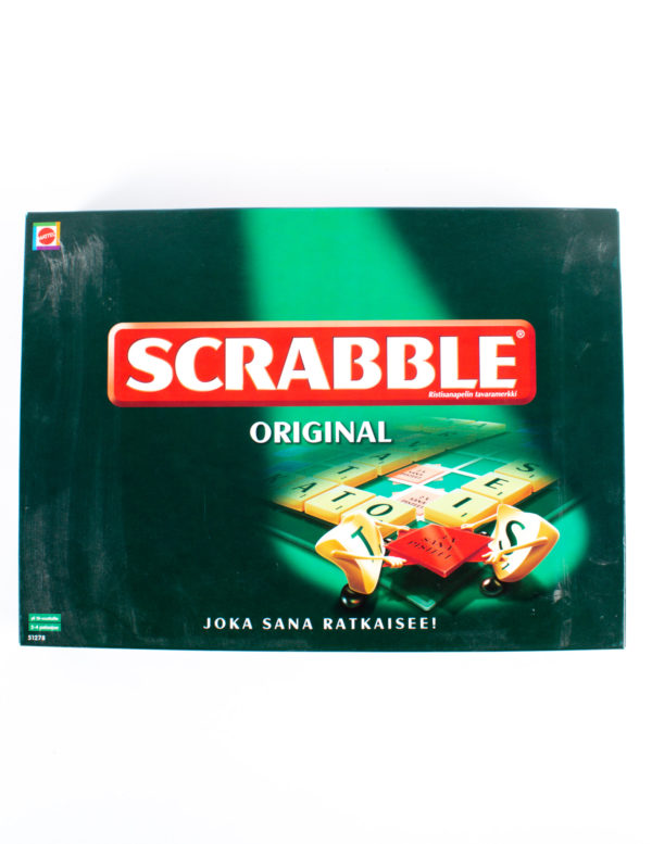 SCRABBLE ristisanapelin tavaramerkki Original lautapeli - Turun Ekotori