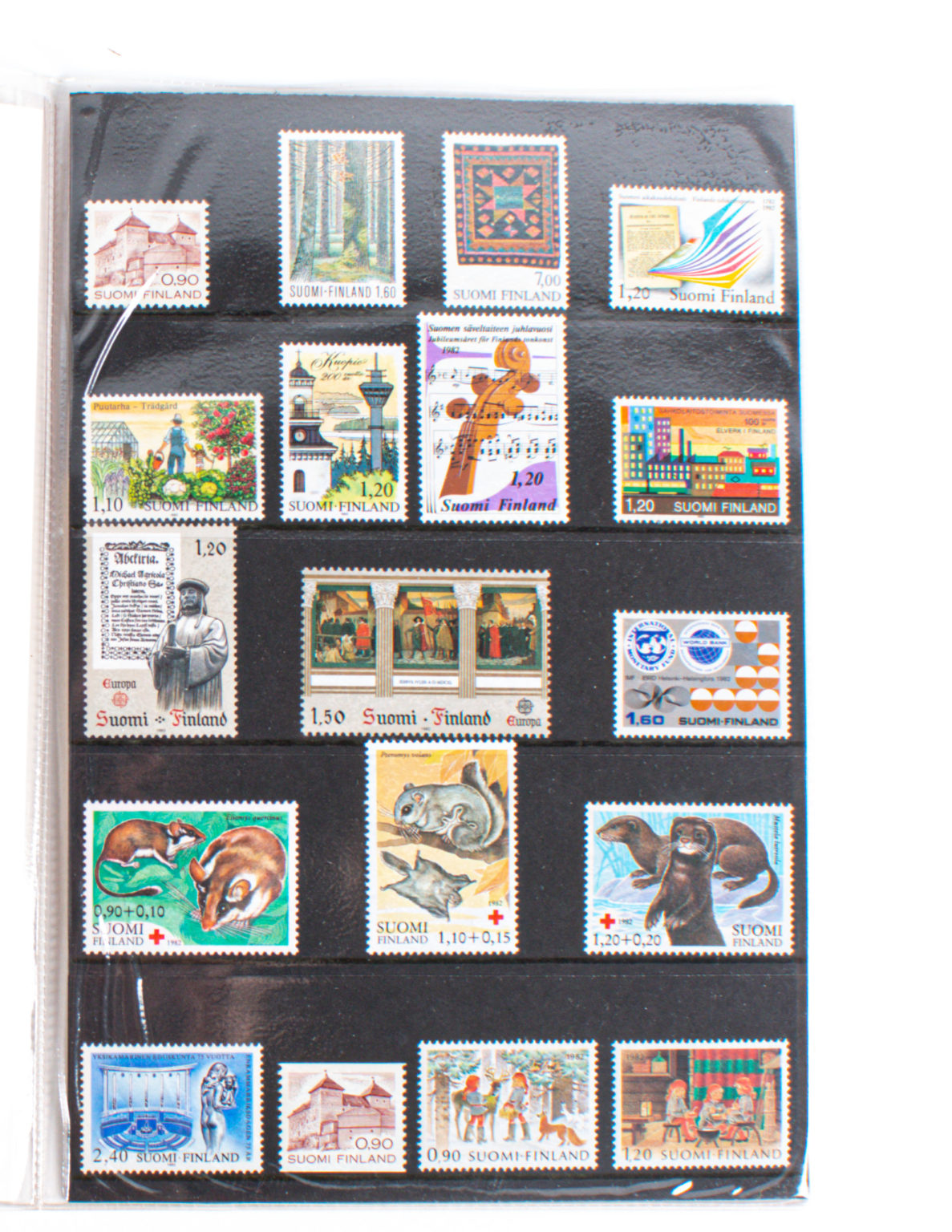 Suomen postimerkit 1982 - Image 2