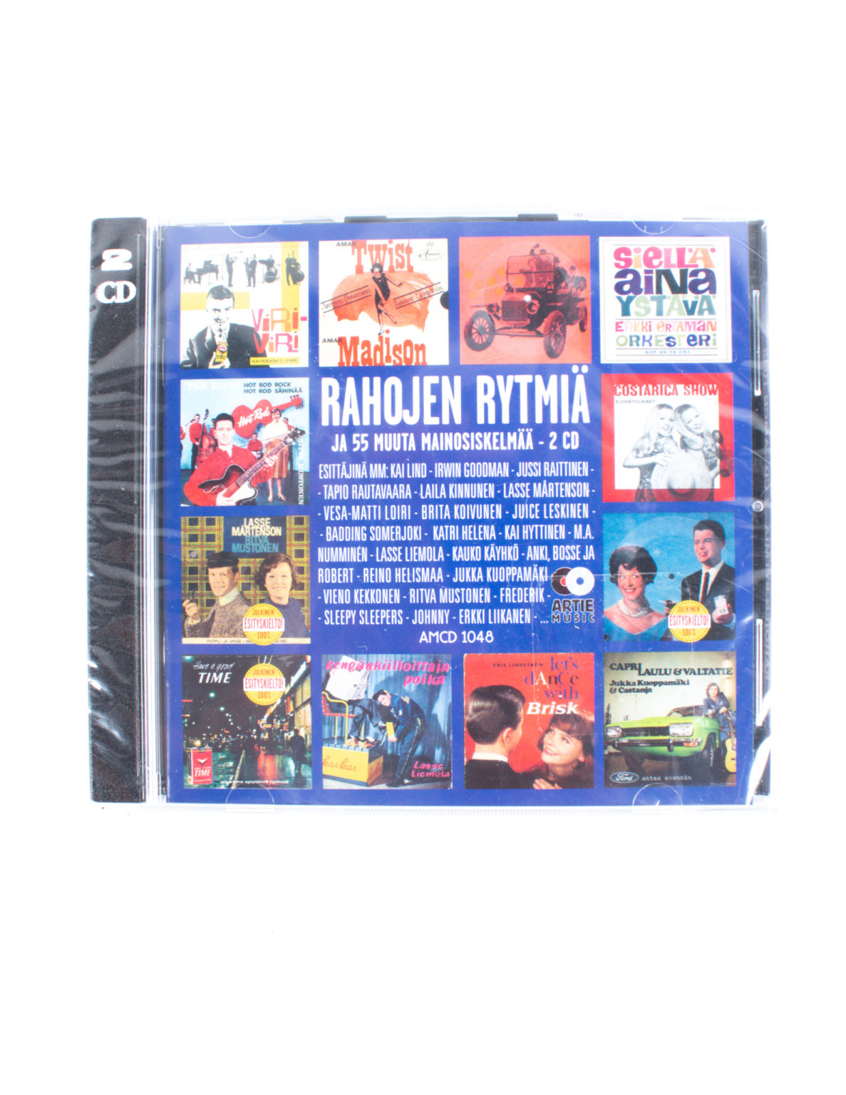 Rahojen Rytmiä , ja muuta mainosiskelmää 2 CD