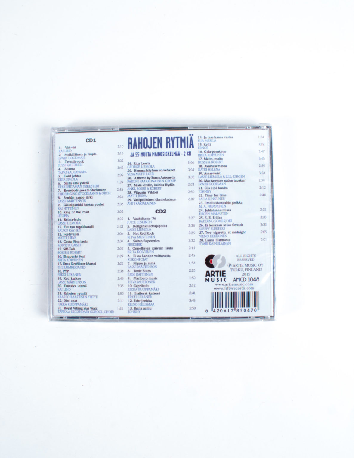 Rahojen Rytmiä , ja muuta mainosiskelmää 2 CD - Image 2