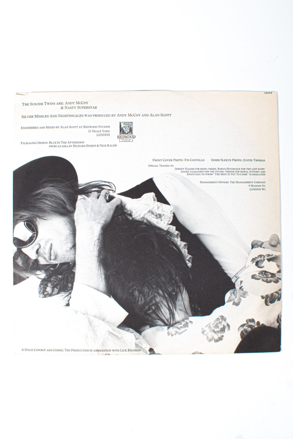The Suicide Twins - Silver Missiles And Nightingales vinyyli - Image 4
