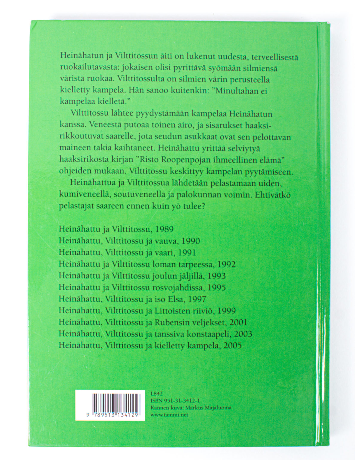 Heinähattu, Vilttitossu ja kielletty kampela - Sinikka Nopola ja Tiina Nopola - Image 2