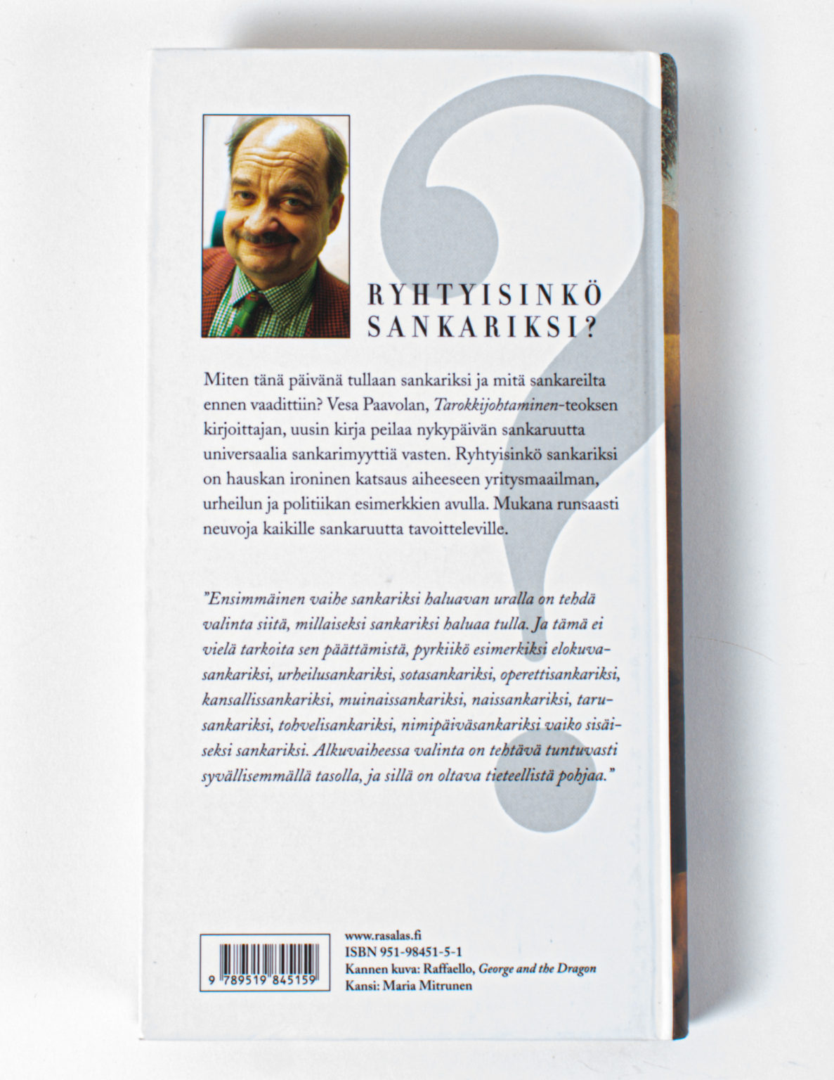 Ryhtyisinkö sankariksi? - Vesa Paavola - Image 3