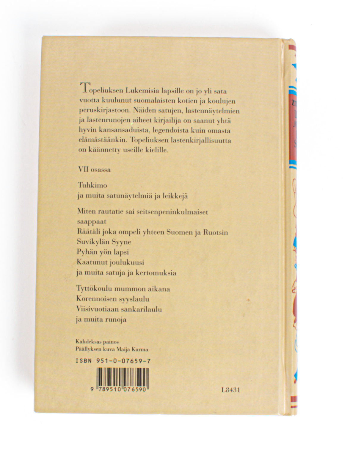 Lukemisia lapsille. 7 nide - Zacharias Topelius - Image 3