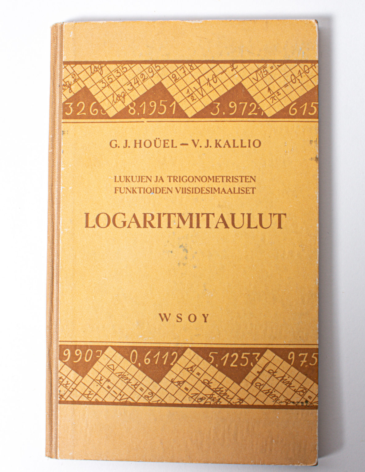 Lukujen ja trigonometristen funktioiden viisidesimaaliset logaritmitaulut - Hoüel, Kallio