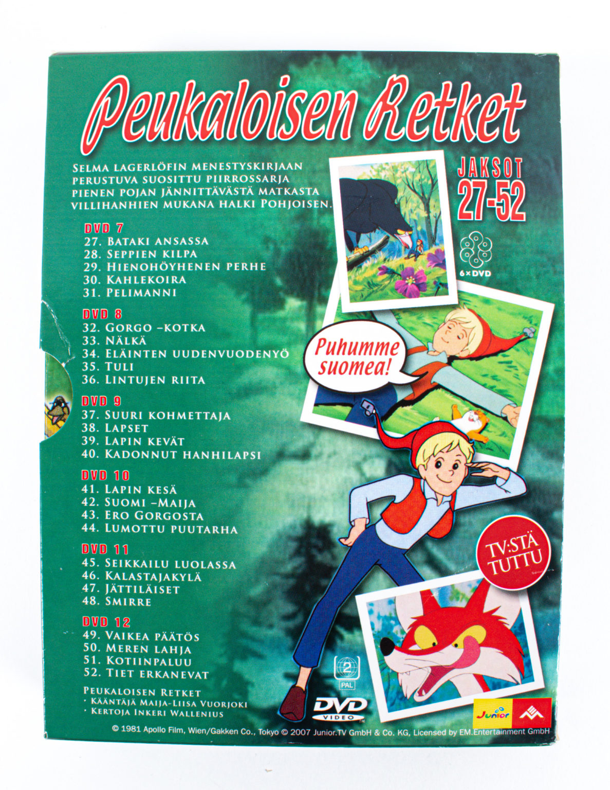 Peukaloiset retket, jaksot 1-52 DVD - Image 5