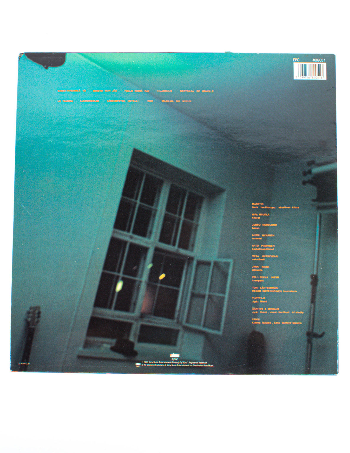 Marstio - Sametinpehmeä yö, LP - Image 2