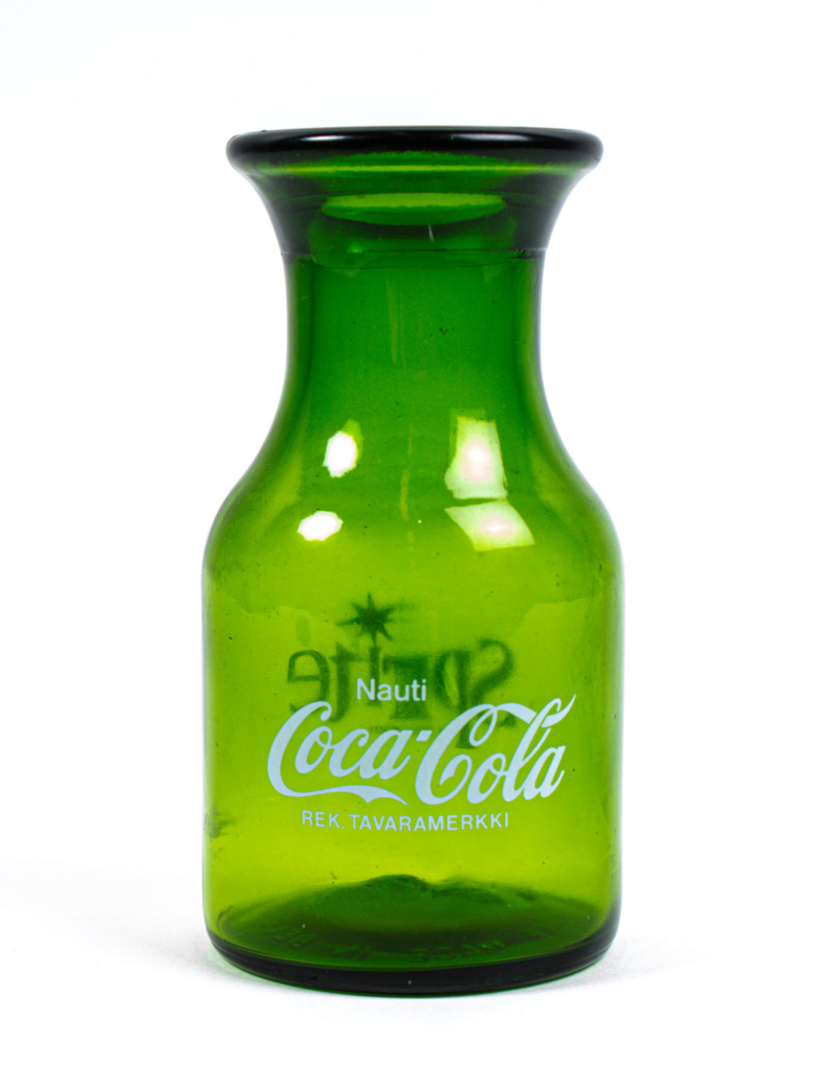Vanha Coca-Cola lasipullo