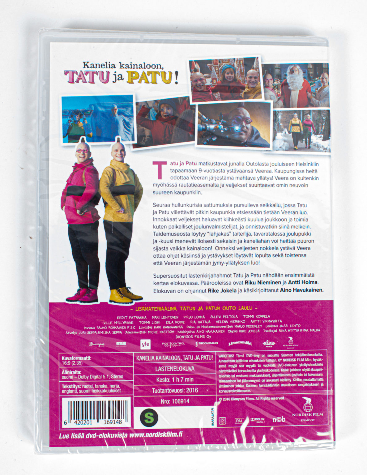 Kanelia kainaloon, Tatu ja Patu! (Antti Holma, Riku Nieminen) DVD - Image 2