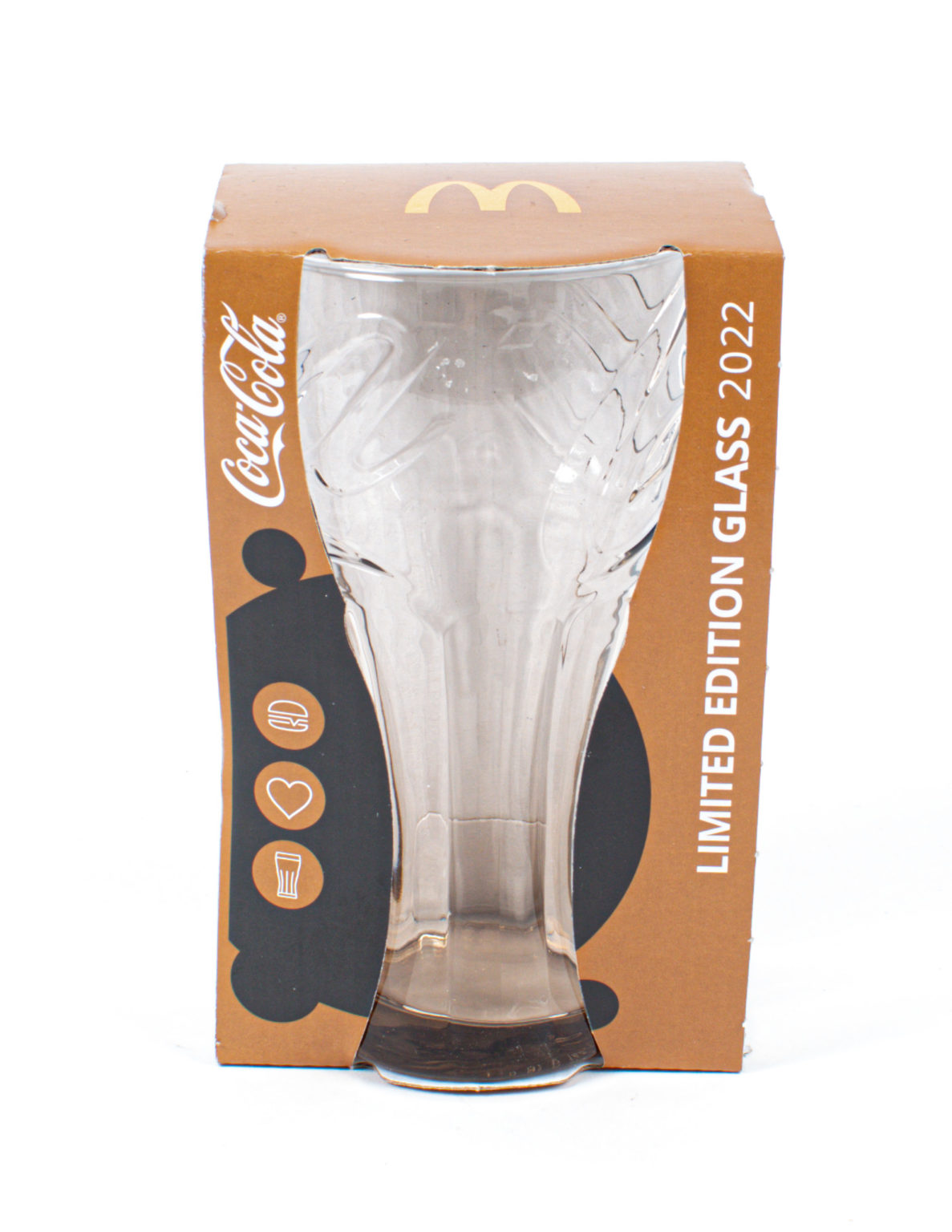 McDonald's Coca-Cola lasi, ruskea