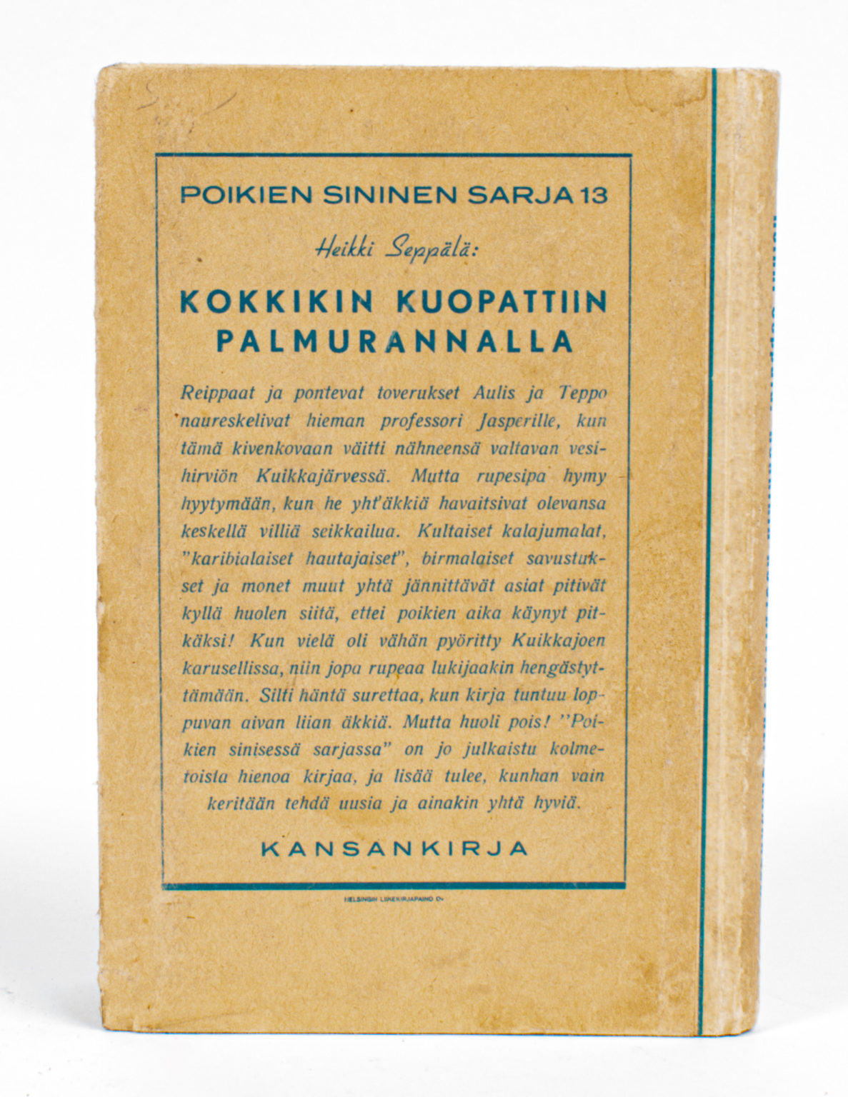 Kokkikin kuopattiin palmurannalla - Heikki Seppälä - Image 3