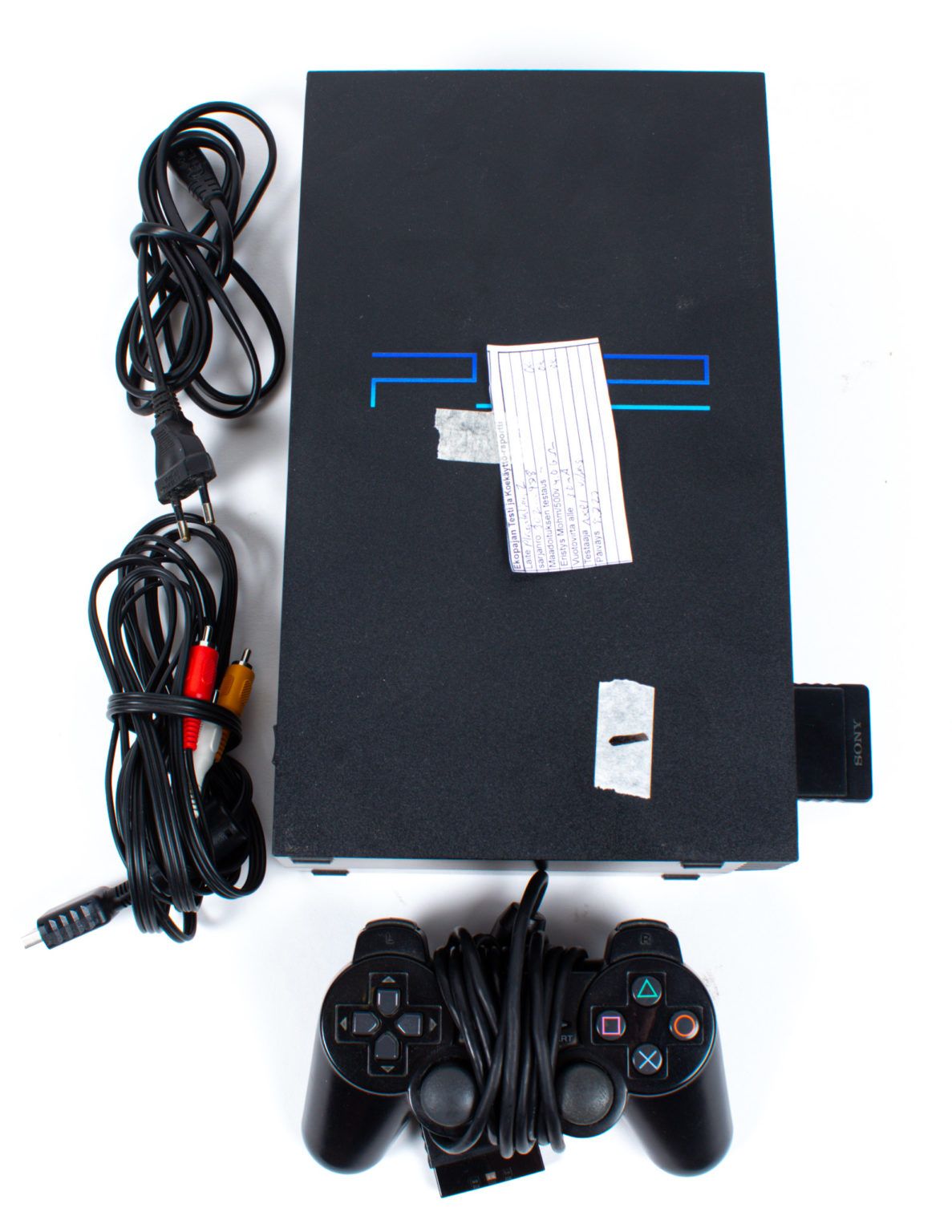 PlayStation 2 FAT pelikonsoli + ohjain. - Image 3