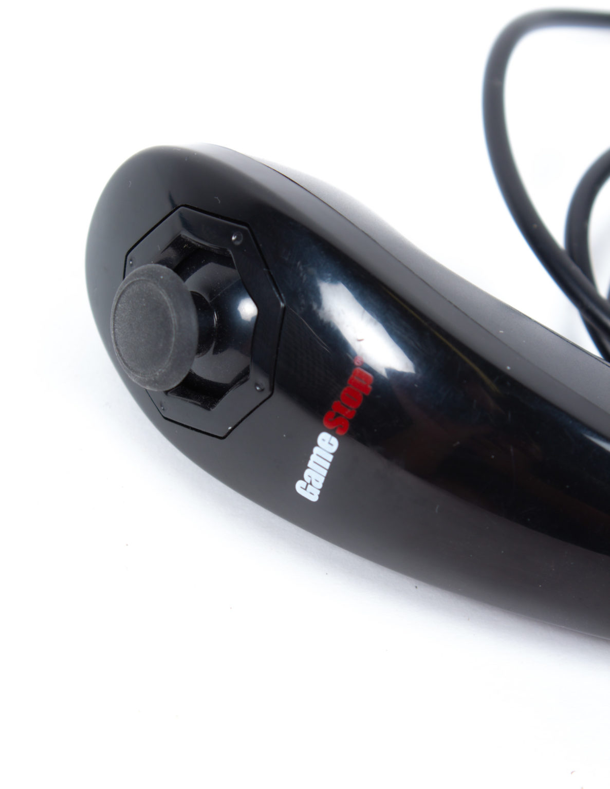 Nintendo Wii (musta) pelikonsoli + ohjain ja nunchaku - Image 8