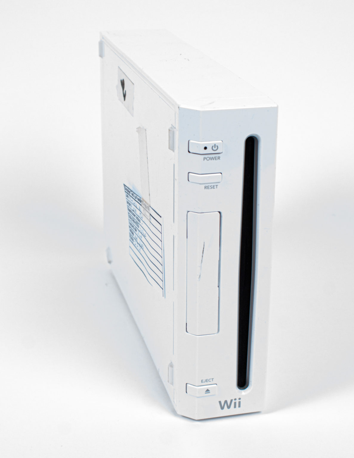 Nintendo Wii (valkoinen) pelikonsoli + ohjain ja nunchaku