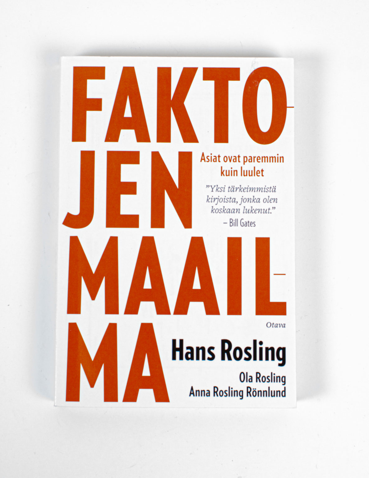 Faktojen maailma : asiat ovat paremmin kuin luulet - Hans Rosling