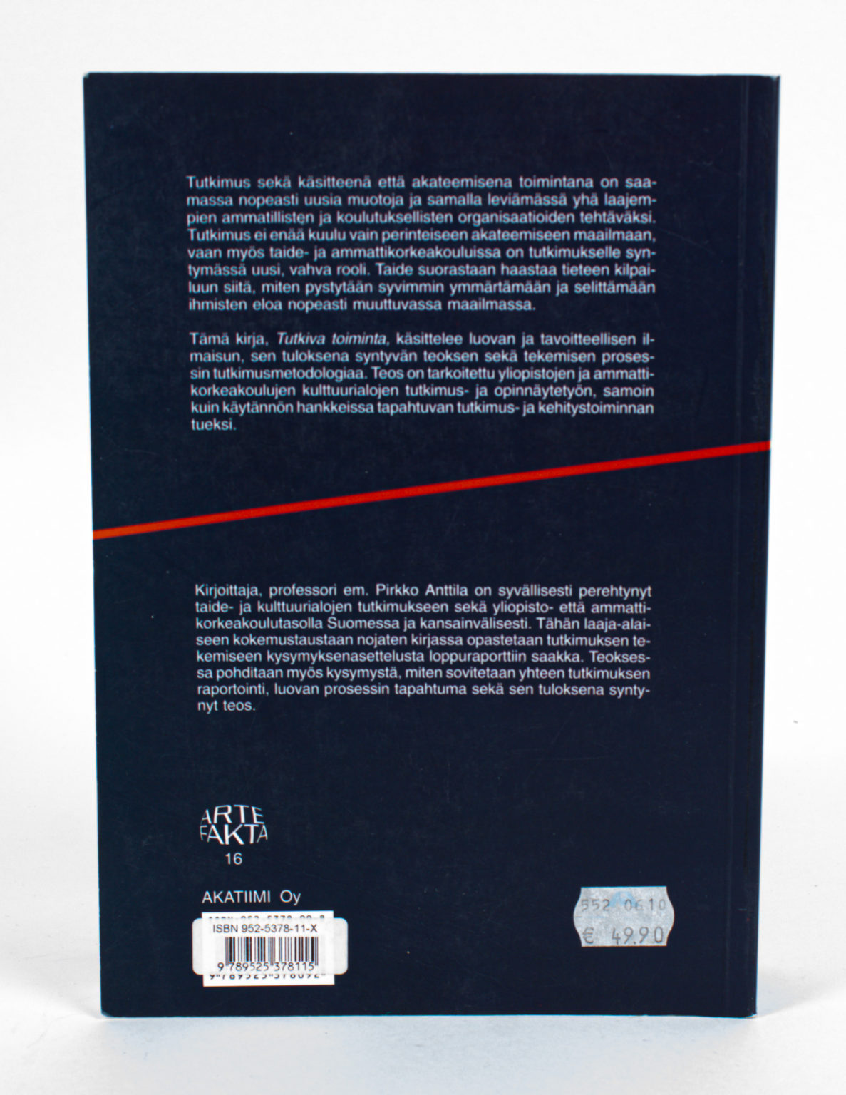 Tutkiva toiminta ja ilmaisu, teos, tekeminen - Pirkko Anttila - Image 3