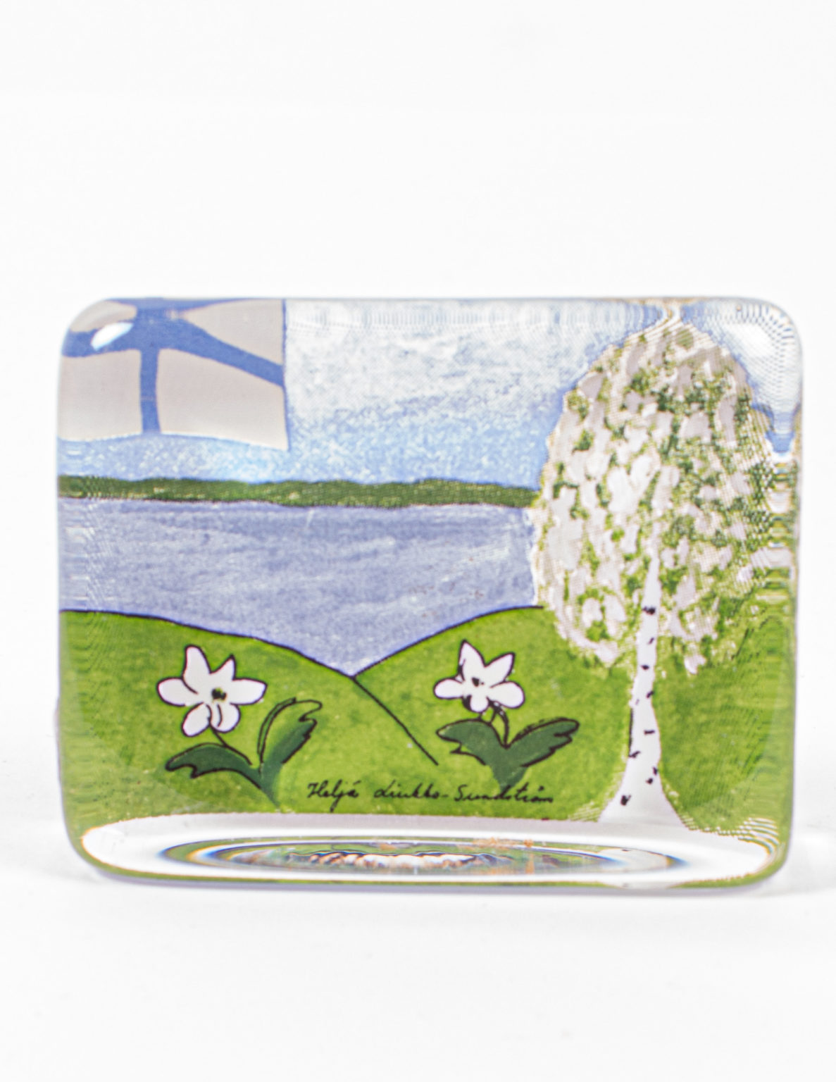 ARABIA Lasikortti "Suomen kevät" - Image 6