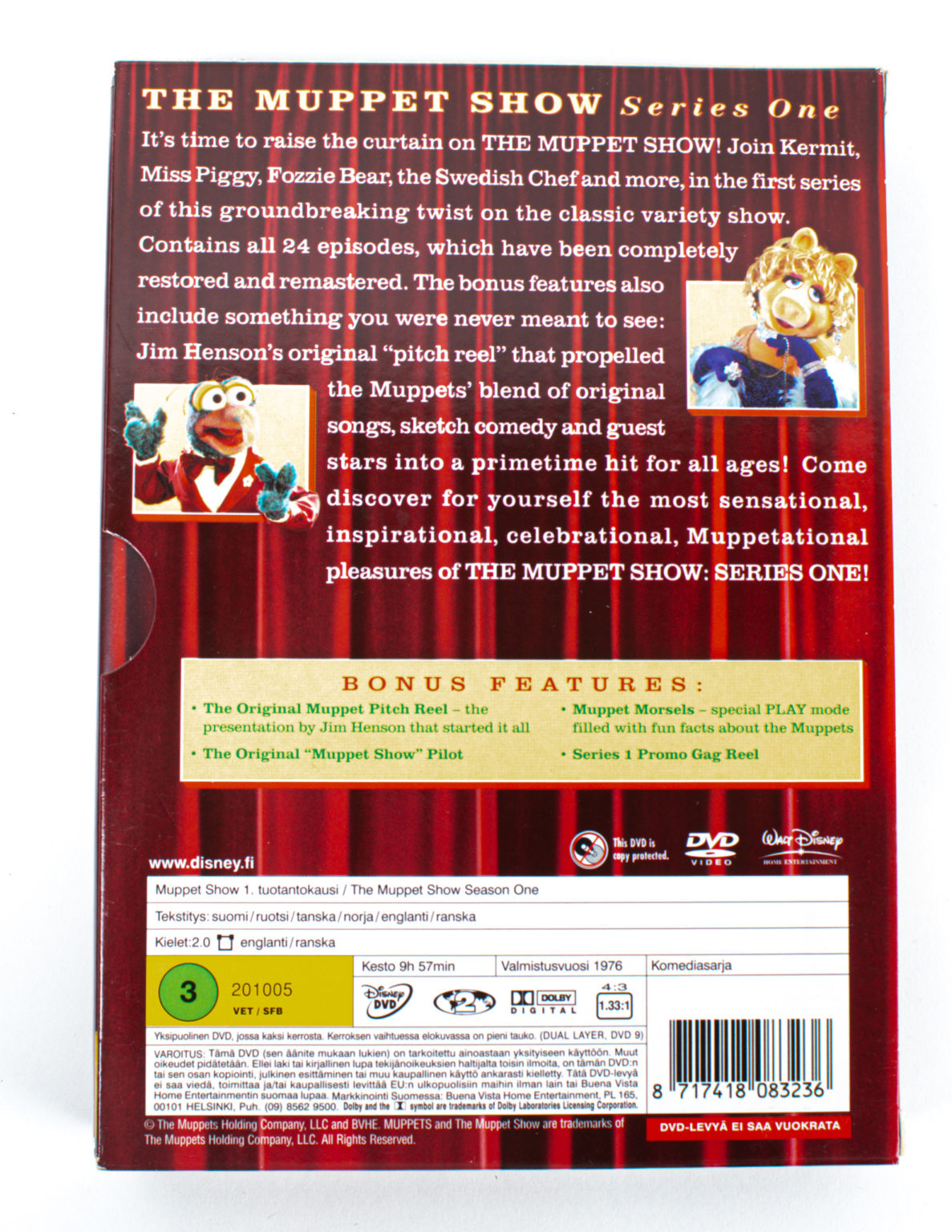 The Muppet Show kausi 1 DVD - Image 3