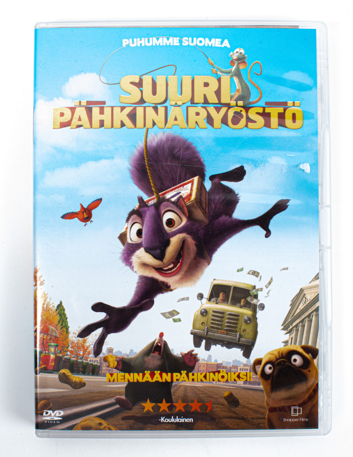 Suuri pähkinäryöstö DVD