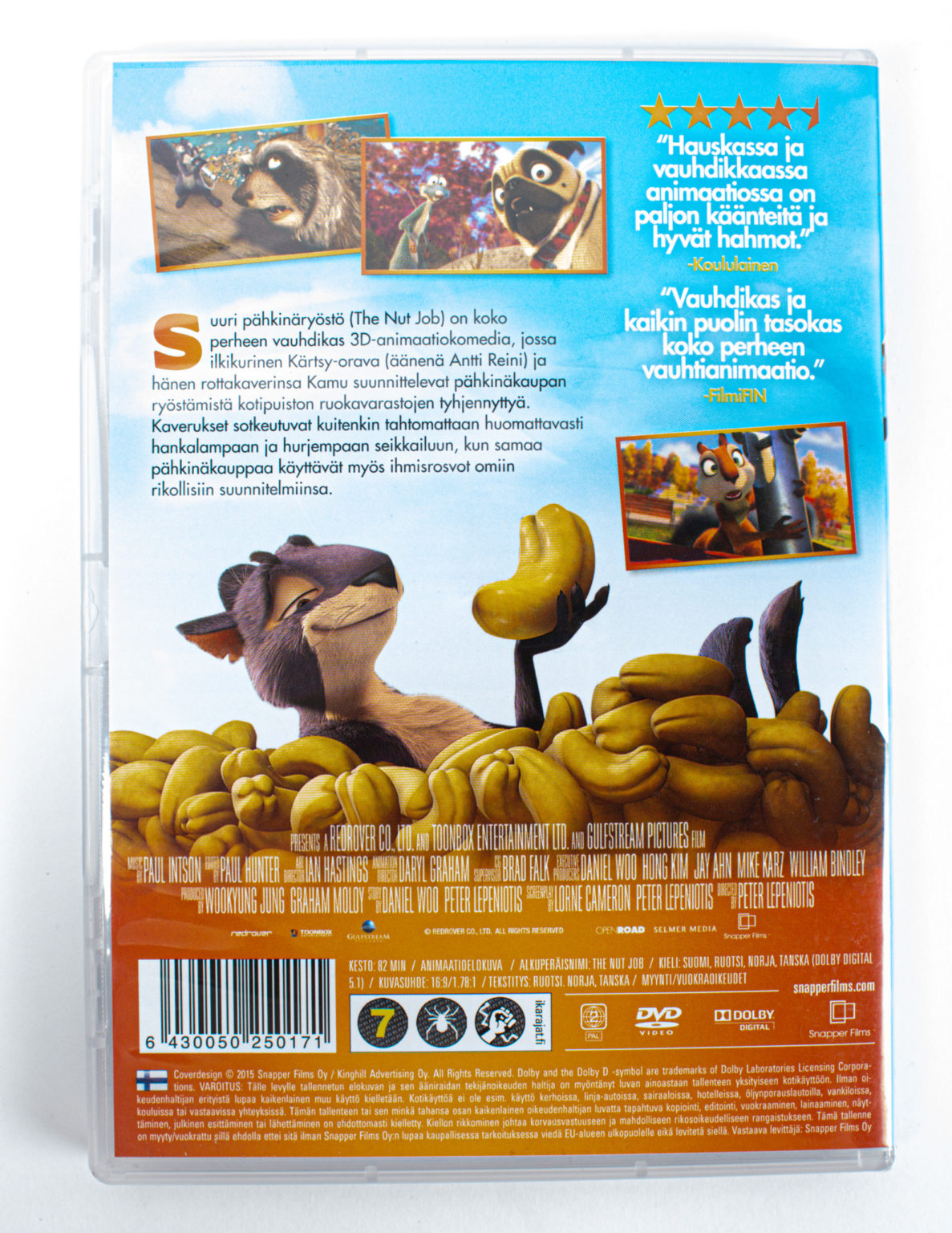 Suuri pähkinäryöstö DVD - Image 2