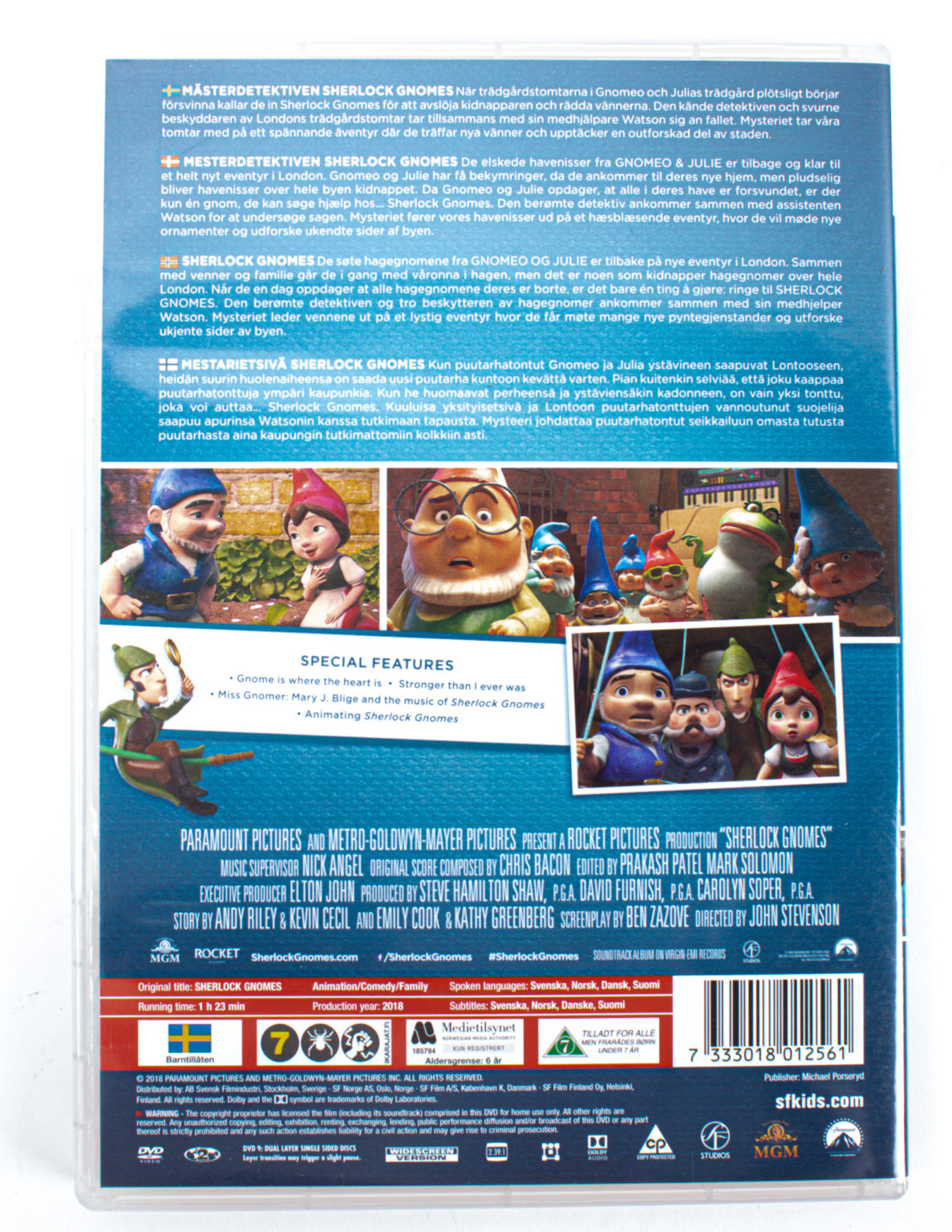 Sherlock Gnomes DVD - Image 2