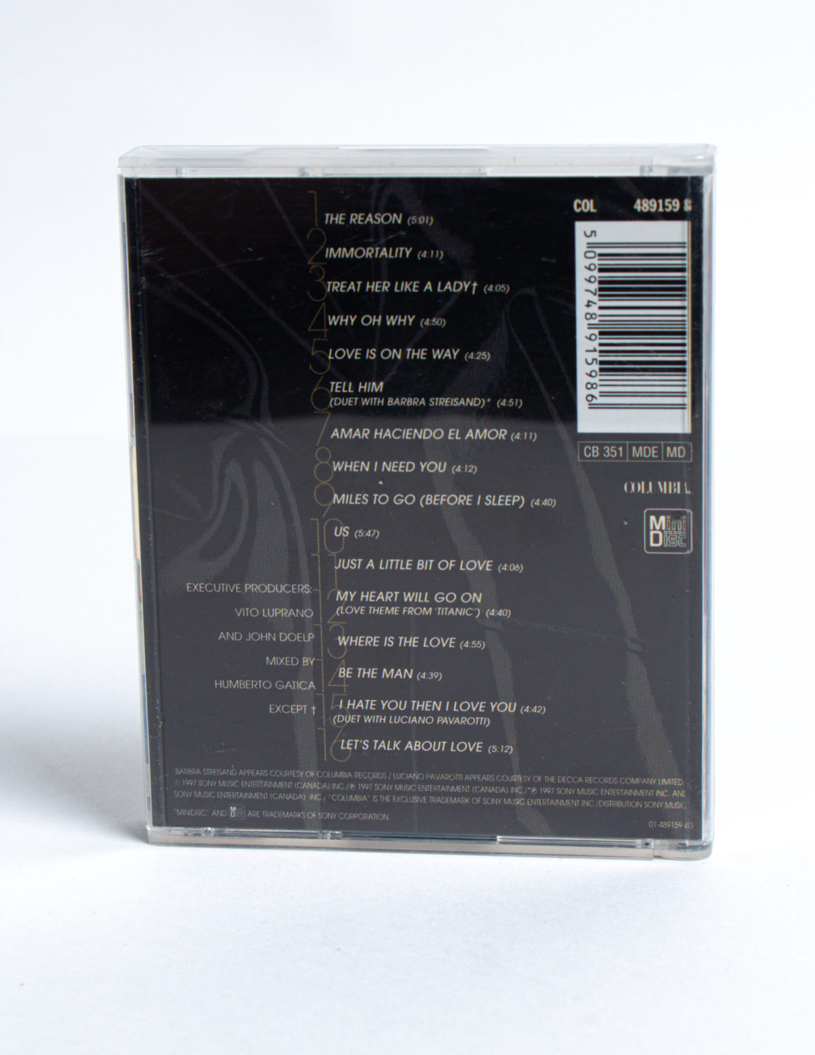 Celine Dion - Let's Talk About Love [MiniDisc(MD)] - Image 3