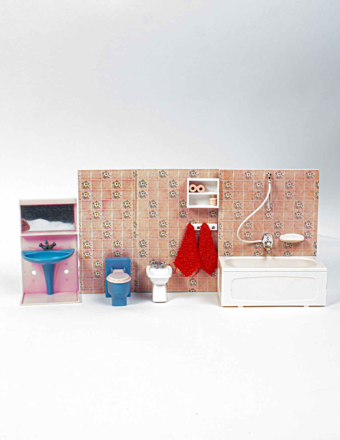 Lundby nukkekoti kylpyhuonesetti