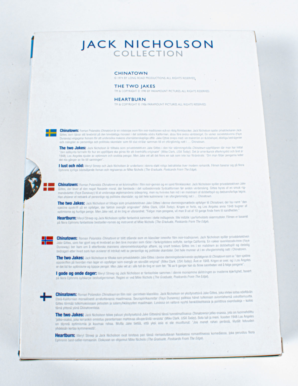 Jack Nicholson collection DVD - Image 3