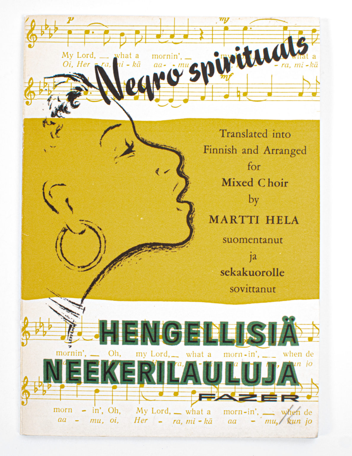 Hengellisiä neekerilauluja, Negro spirituals - Martti Hela