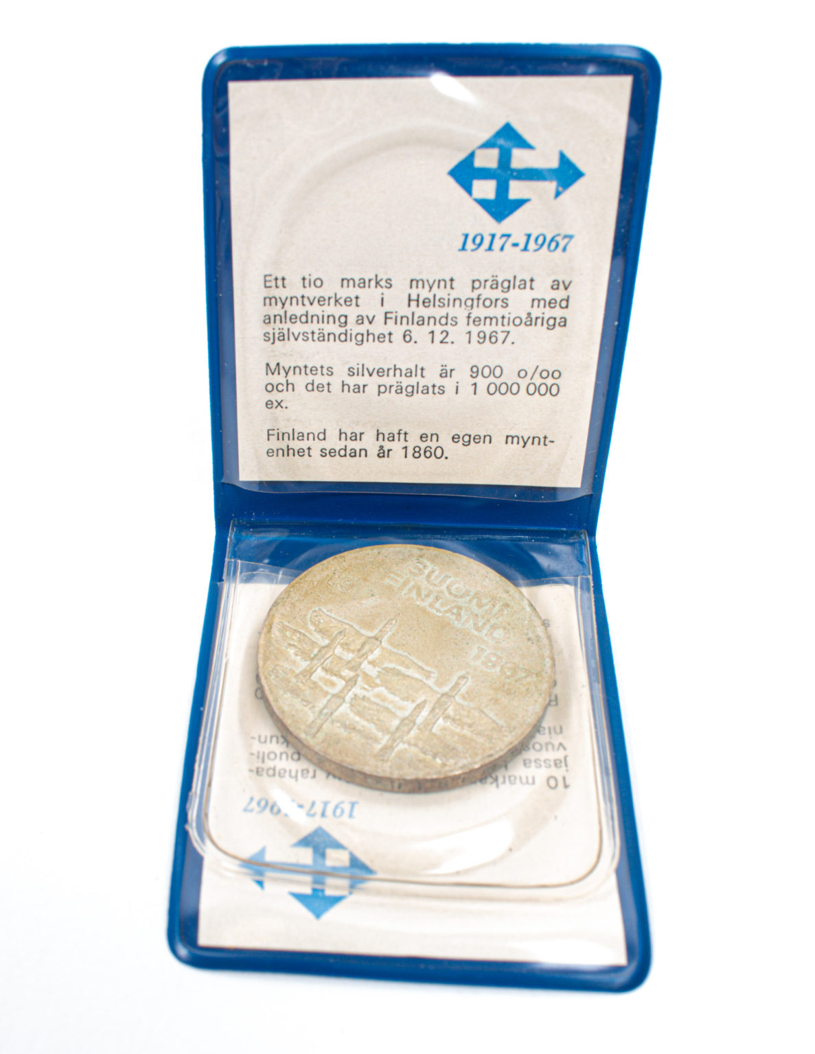 10 markan juhlapainos, 1967. - Image 3