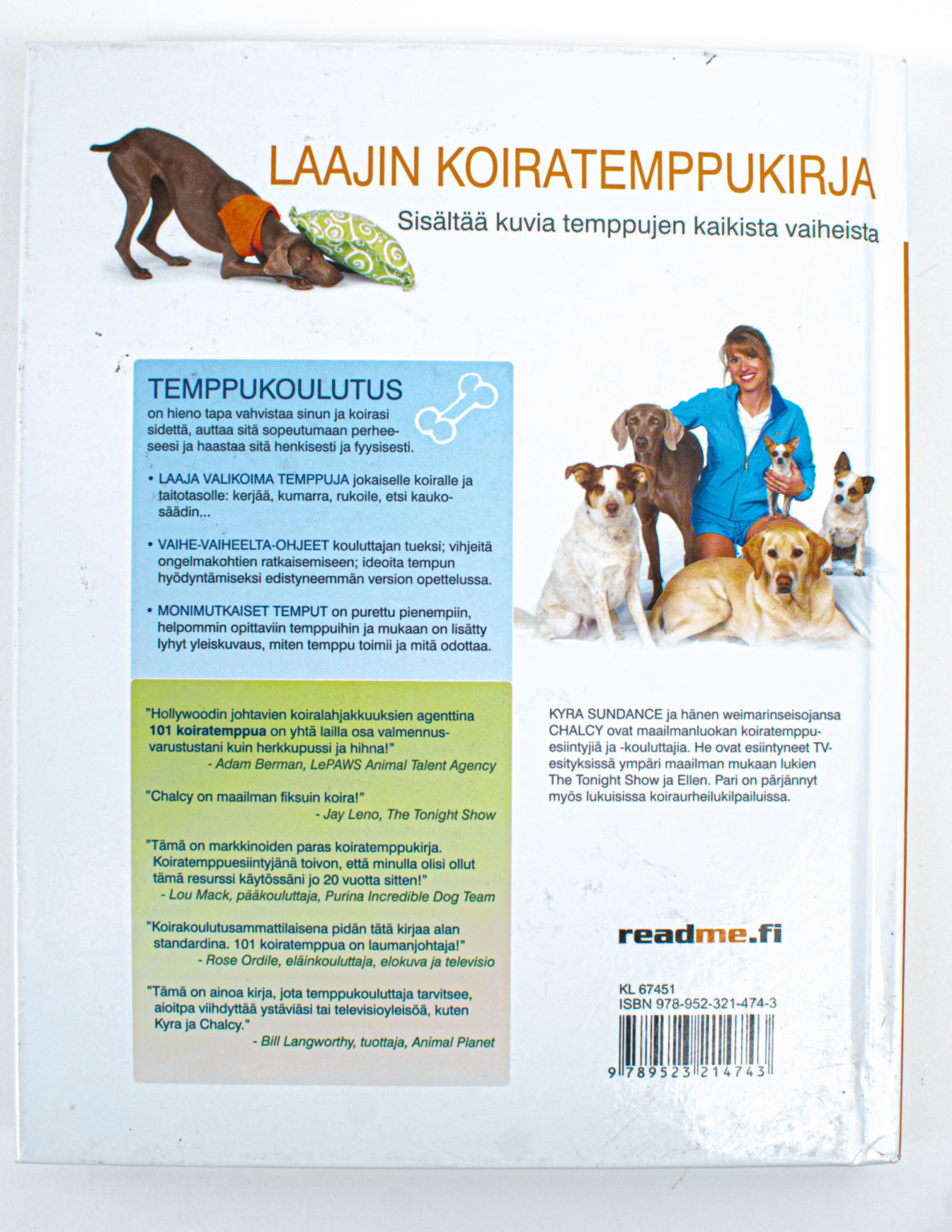 101 koiratemppua : aktiviteetteja ja virikkeitä koirasi haastamiseen ja läheisen suhteen luomiseen vaihe vaiheelta kuvattuna - Image 2