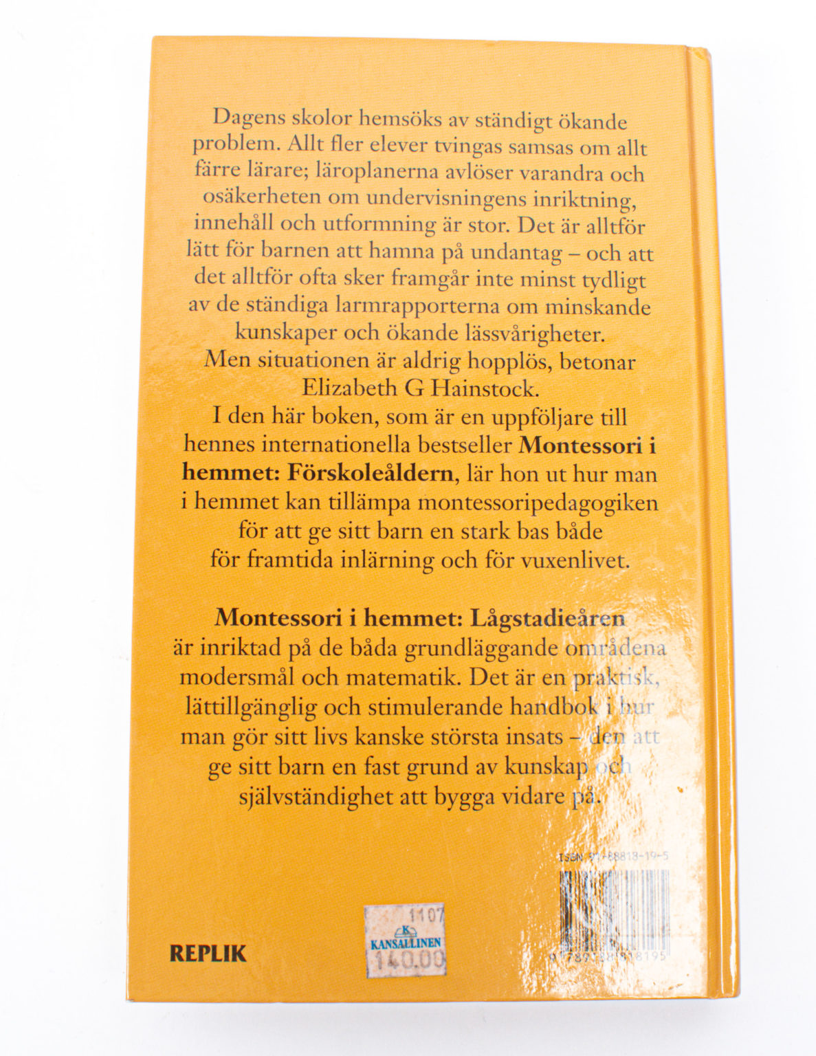 Montessori i hemmet : Lågstadieåren - Elizabeth G Hainstock - Image 2