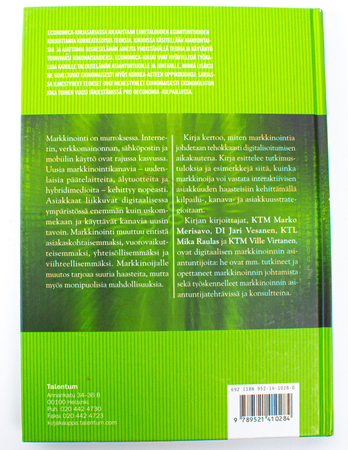 Digitaalinen markkinointi - Marko Merisavo, Jari Vesanen, Mika Raulus, Ville Virtanen - Image 2