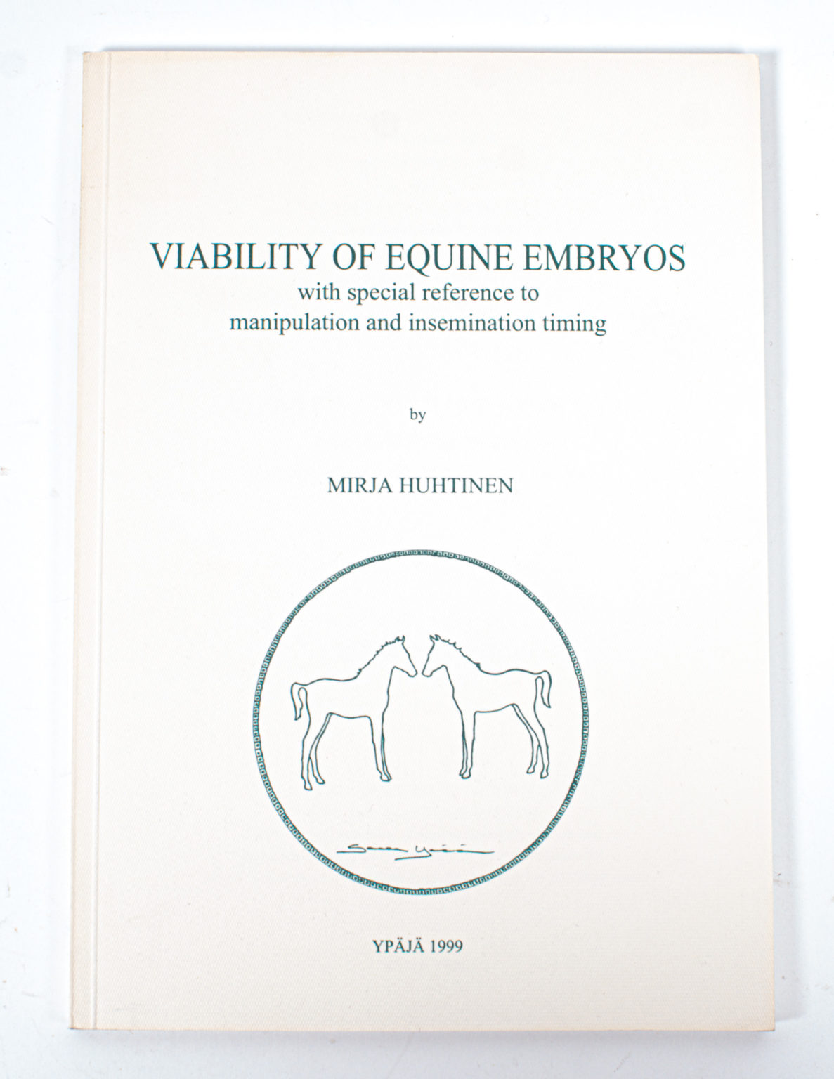 Viability of equine embryos - Mirja Huhtinen