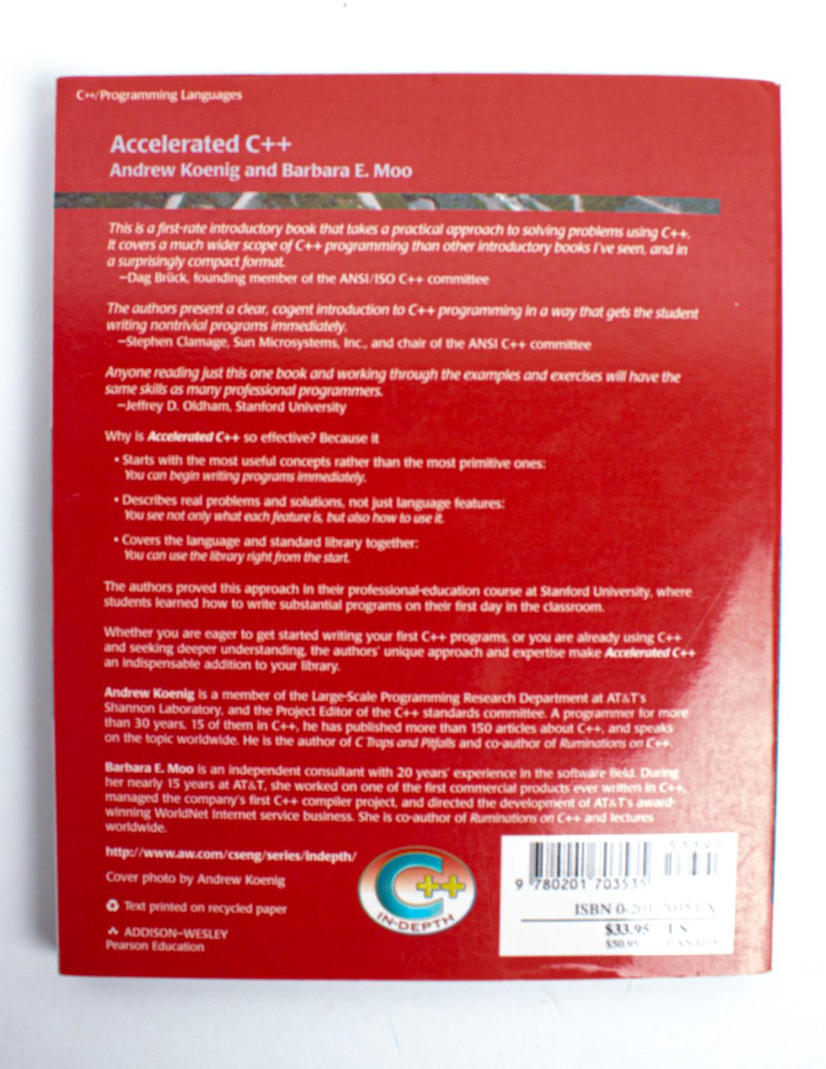 Accelerated C++ : practical programming by example - Andrew Koenig, Barbara E. Moo - Image 2