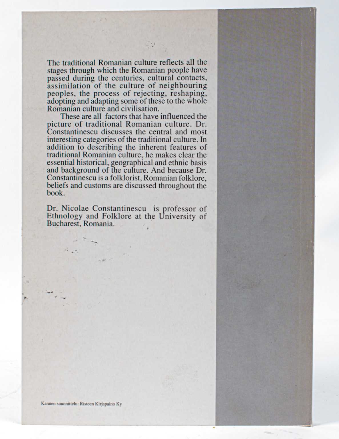 Romanian traditional culture - An introduction - Nicolae Constantinescu - Image 3