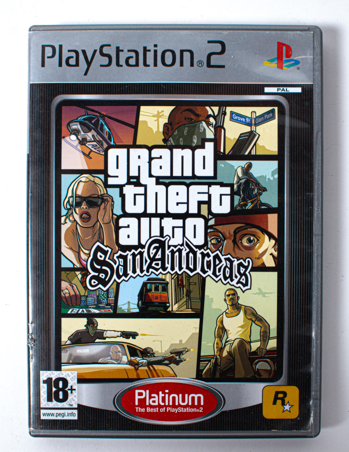 Grand Theft Auto: San Andreas -PS 2 peli
