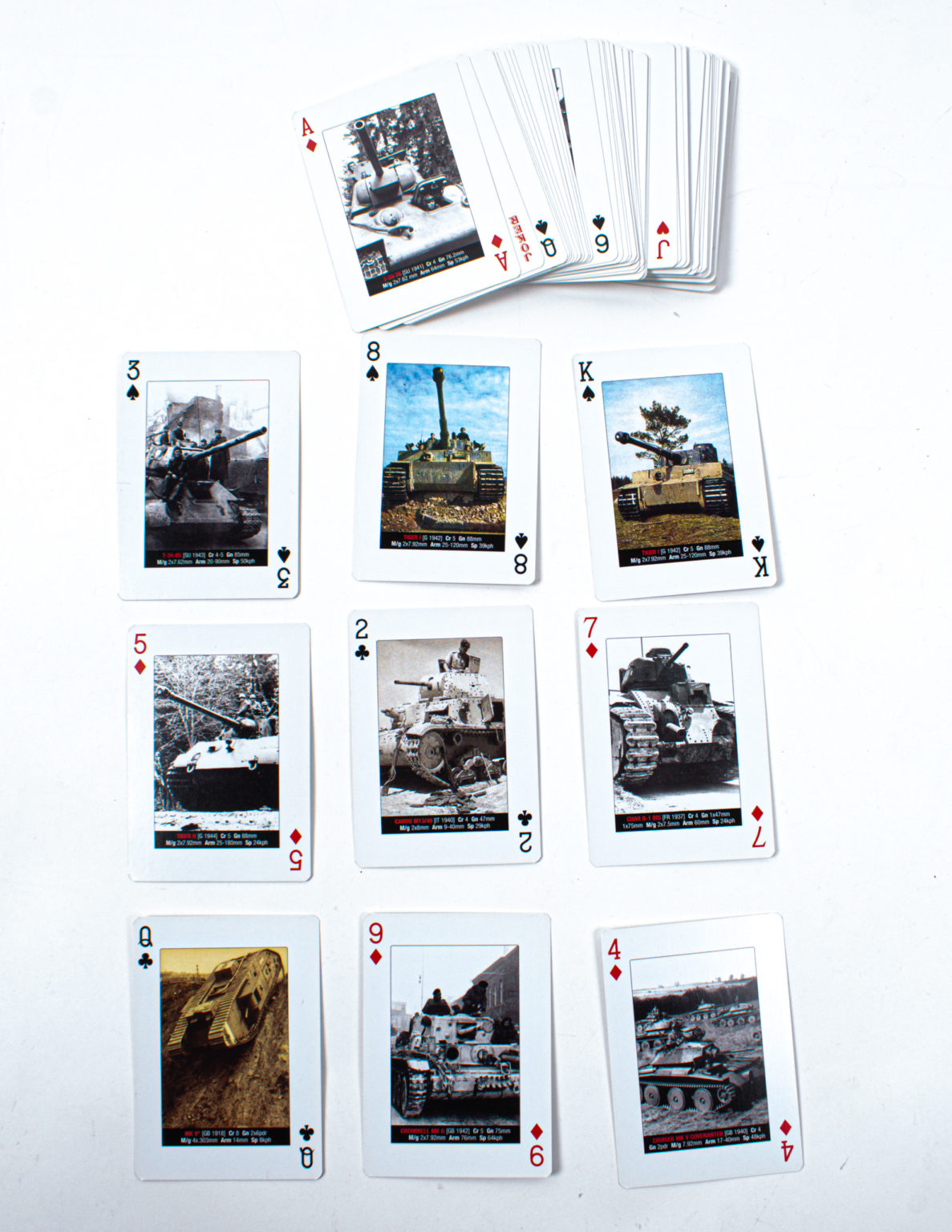 Tanks! from WW1 to Korea -pelikortit - Image 3